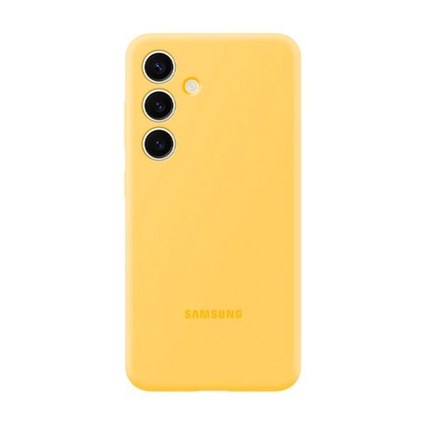 Samsung Galaxy S24 Plus Silicone Case | Yellow Samsung Galaxy S24 Plus Silicone Case | Yellow